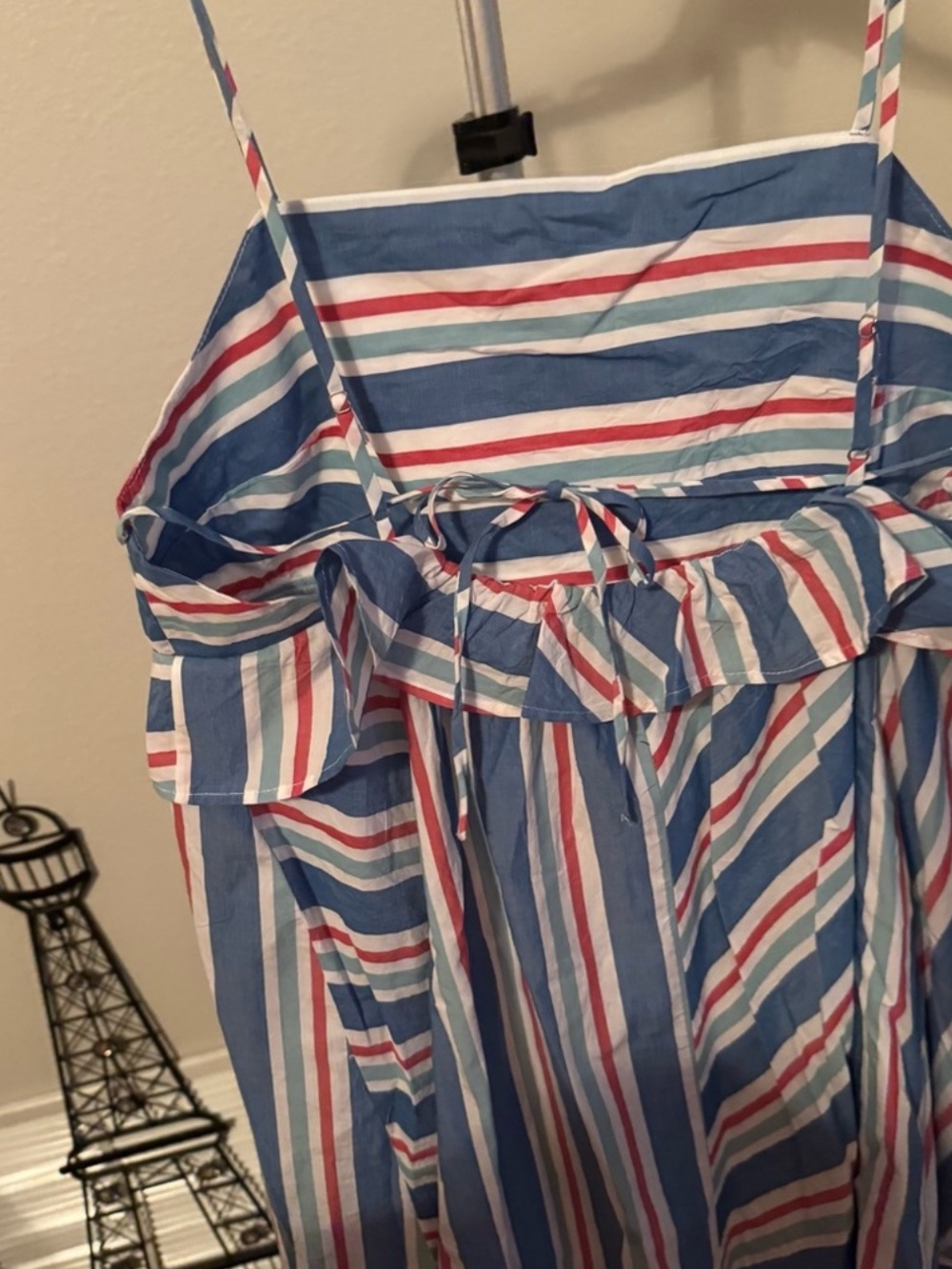 NWT Anthropologie Celandine Sleeveless Square-Neck Knee-Length Striped Dress - Picture 10 of 10